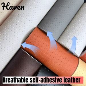 강력 접착 리치 그레인  자가 가죽 수리 패치 다색 스티커 시트 소파용 천공