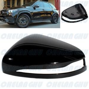 좌측 블랙 페인트 리어 호환 미러 하우징 커버 캡 벤츠 호환 W464 G500 W167 GLE450