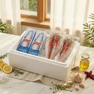 제주 생선 모듬 갈치+옥돔 선물세트 2호 갈치선물세트 옥돔선물세트 실속선물