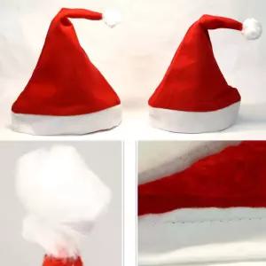 성인용 아동용 산타모자 성탄절 산타크로스 모자 euY7+6dWX