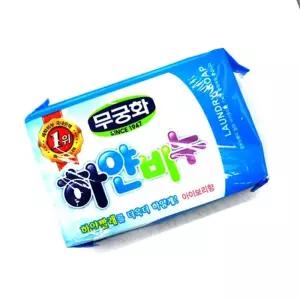 무궁화 하얀 빨래 비누 아이보리 향 230g 신발 운동화 설거지 청소 욕실 화장실