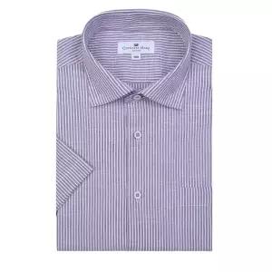 [롯데백화점]카운테스마라 2026년신상품 일반핏 일자밑단 캐주얼 바이올렛남방 CDCZ2C6402V0-1