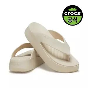크록스공식 여성 GETAWAY PLATFORM FLIP STU (26SWFP209410)
