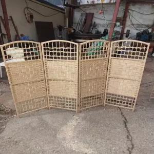 상태 양호한 중국산 라탄 4칸 파티션 2종 일괄/화물만
