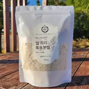 [롯데백화점]청년농부 [영암귀리부인]유기농 귀리볶음분말 400g
