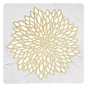 냄비 손님초대 꽃장식 테이블매트 화려한장식 매트