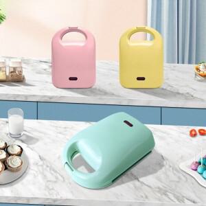 홈케이크 메이커 토스터 도넛 양면 가열 아침 식사 기계