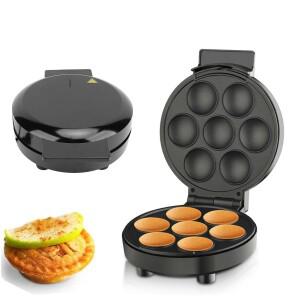 컵케이크 메이커 양면 7컵 용량 안전 머핀 시나모롤 도넛 기계