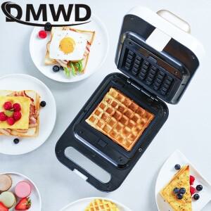 DMWD 3 IN 1  아침 식사 기계 샌드위치 와플 케이커 토스터 만드는 Eggette 베이킹 팬 오븐 금형