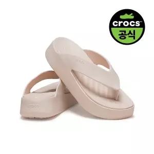 크록스공식 여성 GETAWAY PLATFORM FLIP QUA (26SWFP209410)