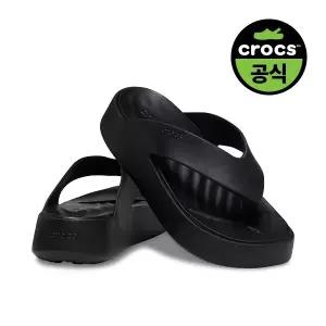 크록스공식 여성 GETAWAY PLATFORM FLIP BK (26SWFP209410)