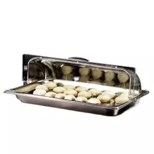 스틸 밧드 65cm 쇼케이스 반찬 소형 냉장고 10cm 토핑 이중 9칸 셀프바 저온