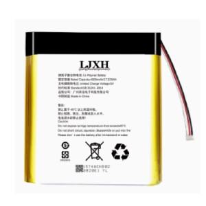 HIKVISION Ezviz 비디오 홈 문짝 뷰어용 리튬 폴리머 충전식 팩 교체 8000mAh 배터리 DP1S 3.8V