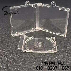 1개 주변기기 기념 앨범 빈 미니 CD 케이스 펜던트 DIY 키체인 백팩 장식용