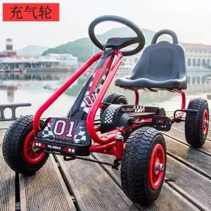 4륜 고카트 소형 G201 미니 바이크 수동 페달 네발 플라스틱 레이싱