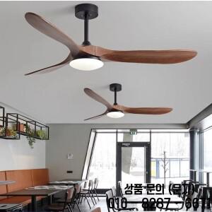 여름과 겨울에 적합한 램프 가역 모터와 럭셔리 천연 나무 팬 홈 펜던트