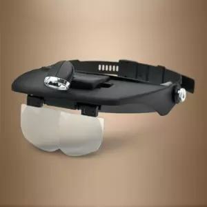 확대경 모자 캡형 4돋보기 독서 정밀작업 돋보기확대경 led돋보기 확대거울 led확대경