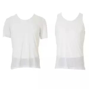 [롯데백화점]와코루 쿨폴리의 냉감성 기능으로 시원한 남성 반팔런닝  민소매세트 WMV8410AR