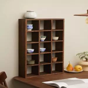 컵 장식장 다기장 찻잔 커피장 접시장 수납 엔틱 카페