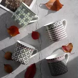 머그컵 320ml 도자기잔 찻잔 커피잔 세트