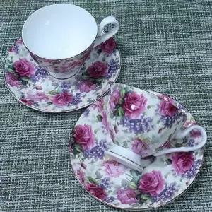 도자기 머그컵 세트 찻잔 커피 컵 소형 핸드메이드 2인조