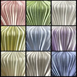 무대 장식 및 댄스 스커트용 순색 광택 주름 질감 원단  홈 스폰지 패드 DIY 수공예