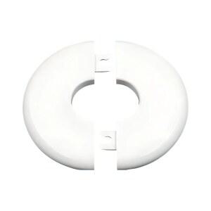 1Pc 화이트 풀 사다리 에스쿠천 핏 1.9인치 수영장 튜브 플레이트 핸들 플랜지 난간 커버, 슬라이드, 및 다이빙 보드