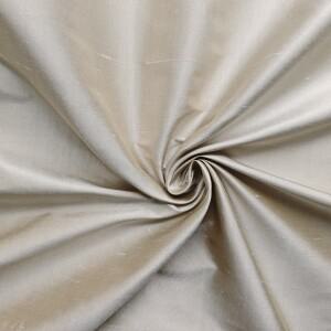 50cmx140cm 베이지색 두피온 실크 원단 18 모미 슬러비 천연사 염색 정장 및 재킷용