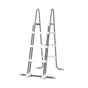 벽 높이 42인치의 인텍스 풀을 위한 탈착식 계단이 있는 28075E 디럭스 풀 사다리