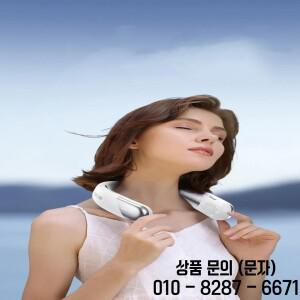 잎없는 목걸이형 선풍기 충전식 디지털 디스플레이 조용한 야외 스포츠용 1개