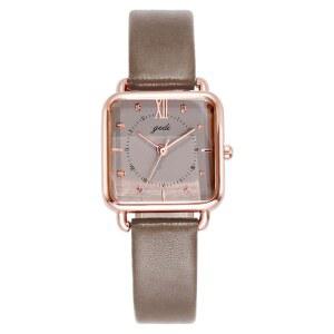 [미국배송] TOOCAT 여성 손목시계 - 초박형 우아한 심플 스퀘어 대형 다이얼 여성용 벨트 쿼츠 방수 시계 30M 아날로그 학생용