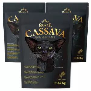 로얄 카사바 냄새먹는 고양이 모래 무향 베이킹 카페 제과 디저트 케이크 에어프라이어