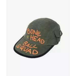 PROBLEMALLWAYS Bonehead Ball Squad Corduroy Pocket Camp Cap Green 2106650