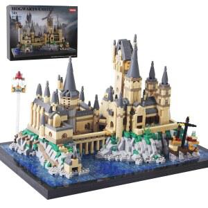 STMIGAIBLOCKs 2900+PCS 마이크로 미니 호그 매직 캐슬 빌딩 블록 모델 세트, 크리에이티브 이상 해리 타워 아키텍처, 14세 또는 성인을 위한 유니크 선물
