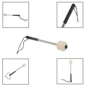 타악기 말렛  팀파니 스틱 드러머 걸이 로프 호환 액세서리가 펠트 헤드