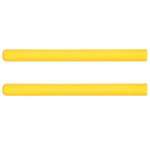 2Pcs  실리콘 드럼스틱 캡 보호 커버 카바  저소음 연습 팁 드럼 세트 용품