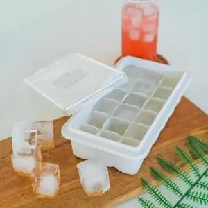 냉장고얼음통 사각 얼음틀 다진마늘 보관 큐브 몰드 아이스 트레이