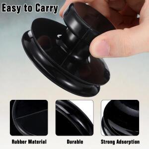 2개입 부처 사운드 볼 흡착 핸들  고무 클립 티베트 명상 싱잉 리프팅 교체용