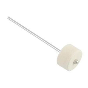 스테인레스 스틸 핸들 펠트 베이스 드럼 페달 헤드 타악기 호환 액세서리용 호환 경량 교체품 견고함