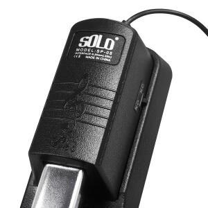 솔로 피아노 서스테인 페달 키보드 딜레이 댐퍼 6.35mm 플러그 MIDI 호환 전자 호환 액세서리