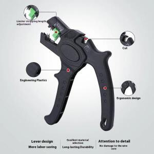 자동 와이어 스트리퍼 커터 플라이어 다기능 도구 전기 기술자 전용 호환 고효율