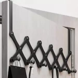 [JED] 도어 옷걸이 후크형 6구 다목적 수납 고리 훅 자바라 행거