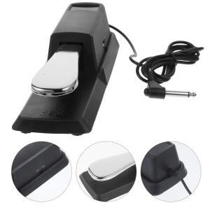 키보드용 호환 서스테인 페달 클래식 합금 풋 미끄럼 방지 베이스 하프 기능 디지털 피아노와 호환 가능