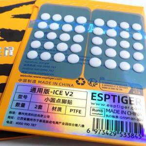 40PCS Esptiger Tiger ICE V2 풋 스티커 DIY 작은 점 패드 아크 엣지 6.5MM 7MM