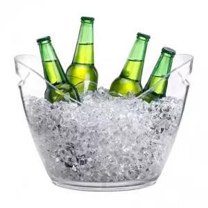 아이스버킷 캠핑용 투명 12L 얼음바스켓