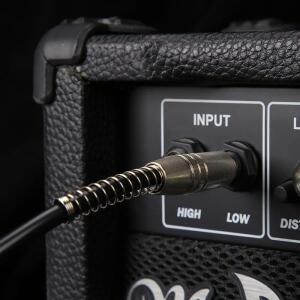 가죽 전기 기타 케이블 내구성이 뛰어난 헤비 듀티 무소음 무산소 구리선 베이스 앰프용 호환 악기