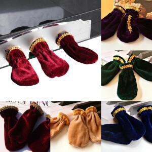 피아노 풋 패드 플루쉬 보호 슬리브 페달 가드 먼지 방지 커버 카바 디지털 어쿠스틱