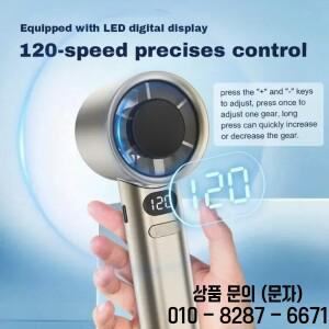 120단 속도 조절 미니 휴대용 선풍기 아이스 모드 즉시 냉각 USB 충전식 여성용 사무실 여름 탁상용