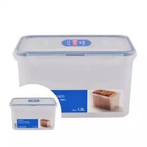 밀폐용기 1.9L 직사각 야채보관통 냉동보관용기 냉동실밀페용기