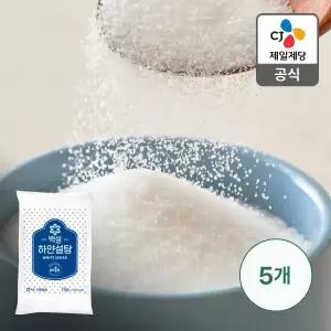 [CJ제일제당][본사배송] 백설 하얀설탕3kgX5개